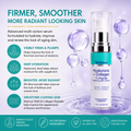 Hyaluronic Acid Face Serum with Collagen Peptides & 5% Niacinamide – Anti-Aging Serum for Fine Lines, Wrinkles & Firmness 1 oz